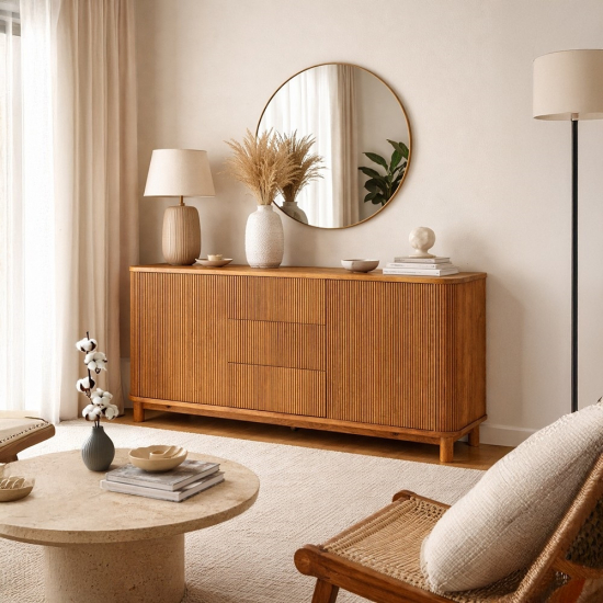 Bahut en chêne huilé Windy