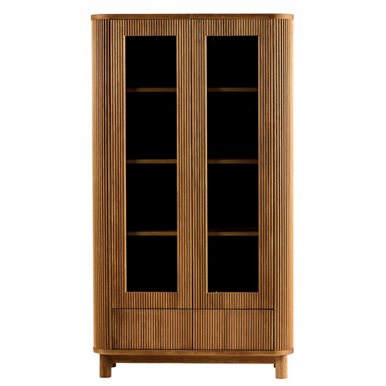 Bibliothèque en chêne huilé Windy