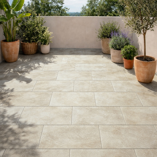 Carrelage en grès cérame Light Mix