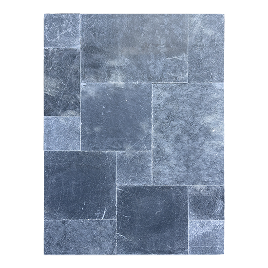 Carrelage en marbre Noir Vieilli ép.2 cm