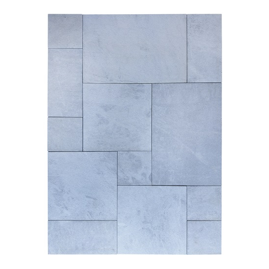 Carrelage en marbre sablé Nero