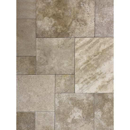 Carrelage en travertin Caramel