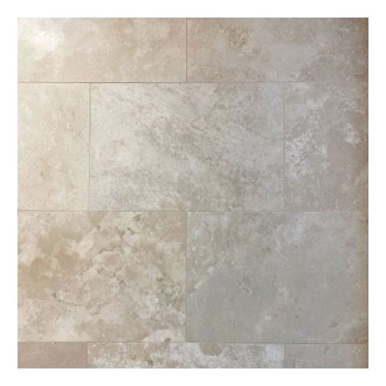 Carrelage en travertin Impéria premium adouci rebouché