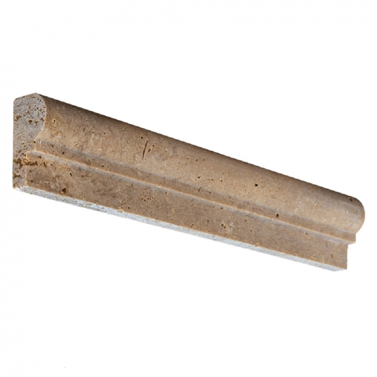 Corniche en Travertin Noisette Walnut