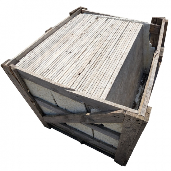 Dallage en travertin Silver 2ème choix Lot de 24,84m²