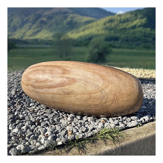 Galet Shiva Lingam en marbre