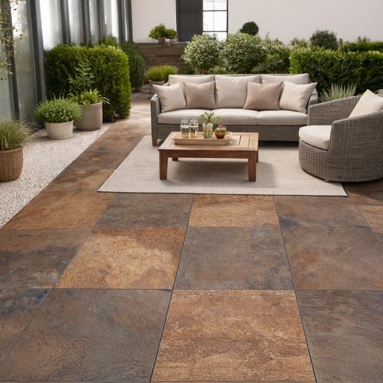 Grès Cérame Ardesia Oxydé ép.2 cm