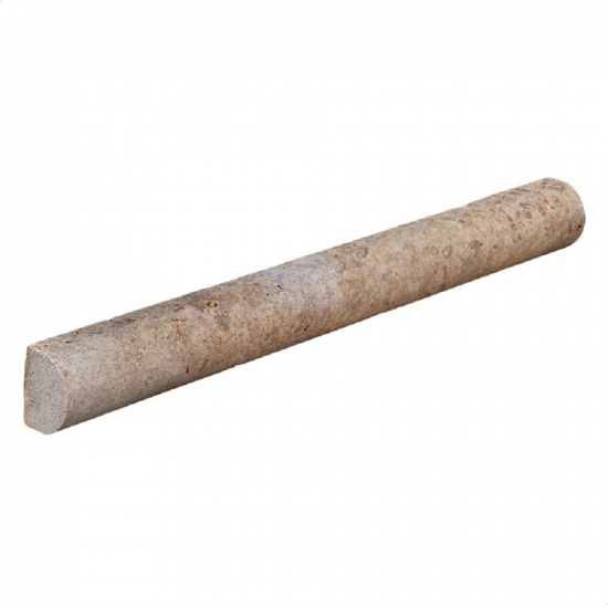 Listel en Travertin Noisette Walnut