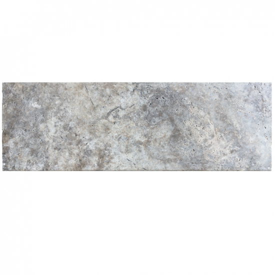 Marche en Travertin Silver ép.3.00 cm 