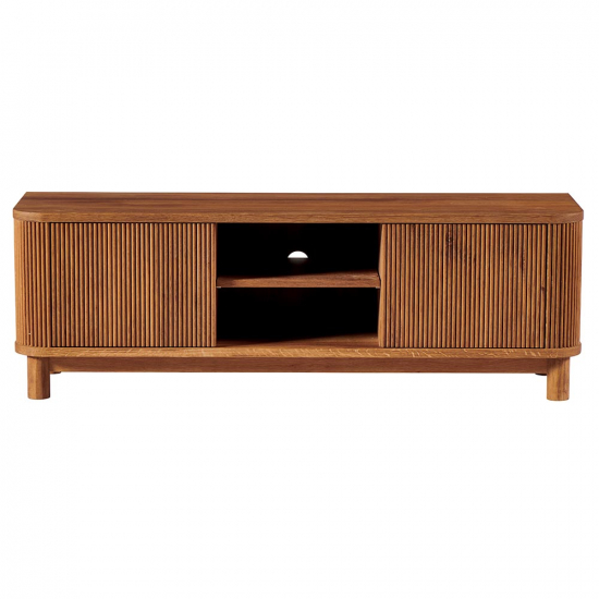 Meuble TV en chêne huilé Windy