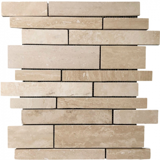 Mosaique travertin IMPERIA adoucie