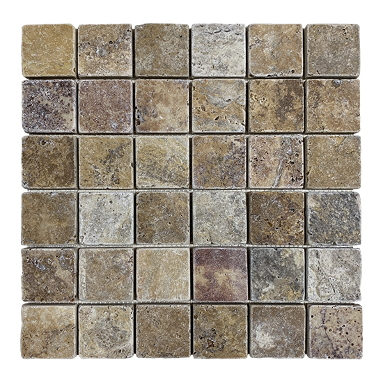 Mosaique travertin SCABAS