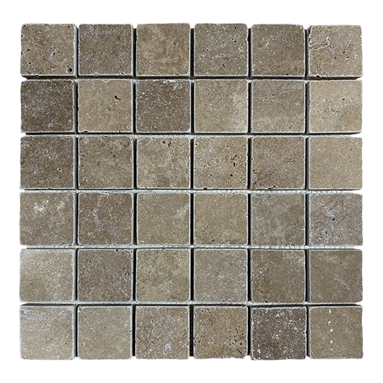 Mosaique travertin WALNUT 