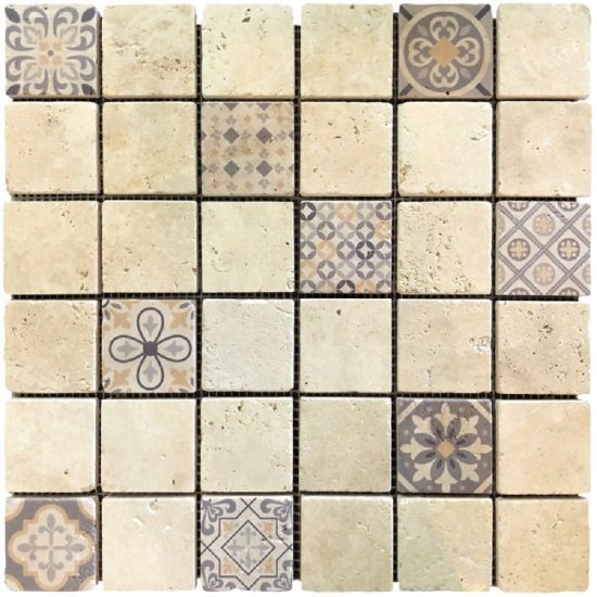 Mosaique UV 4.8 x 4.8 ép.1 cm