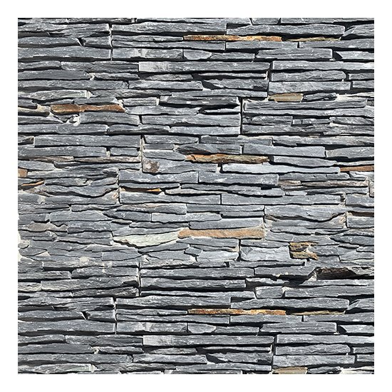 Parement Black lame 15.2x56x4 cm