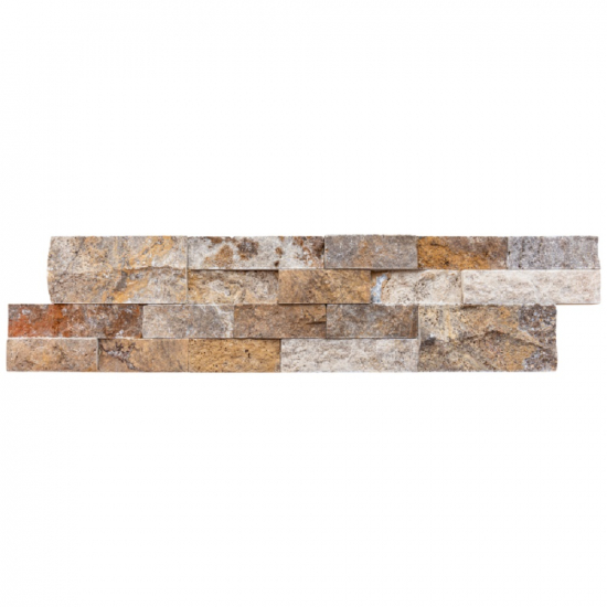 Parement travertin scabas 15.2x61x2.2 cm