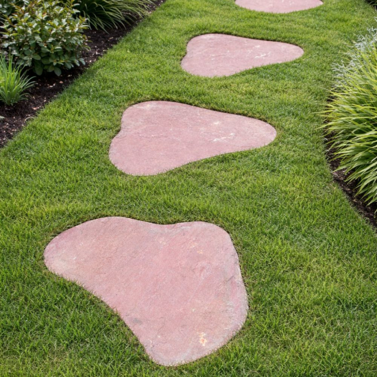 Pas Japonais Jakar Multicolore forme aléatoire