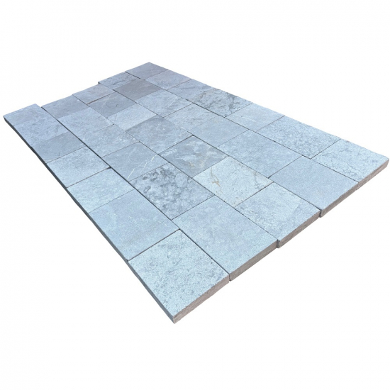 Pavé en marbre Black sablé