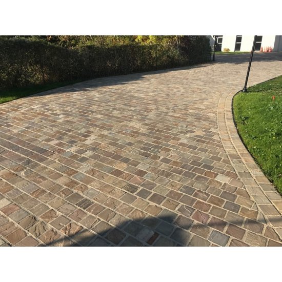 Pavé Jakar multicolore ép 3/5 cm