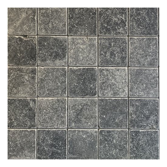 Petit carrelage en marbre Néro