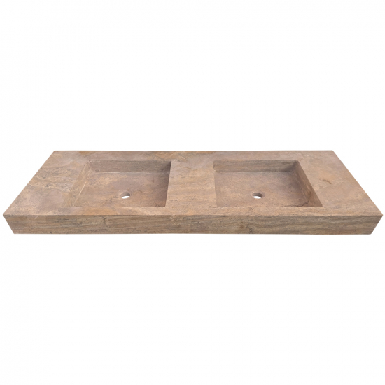 Plan vasque Mona travertin Scabas