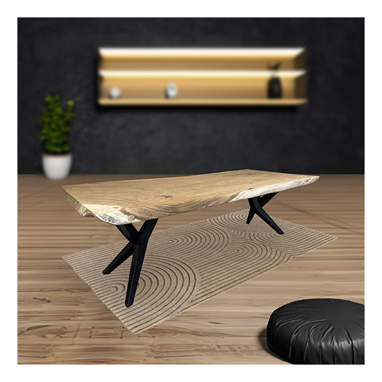 Table repas en bois de Suar 250 cm