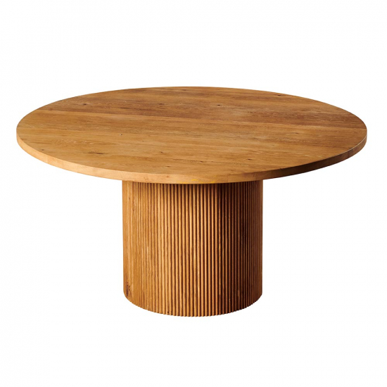 Table ronde en chêne huilé Windy