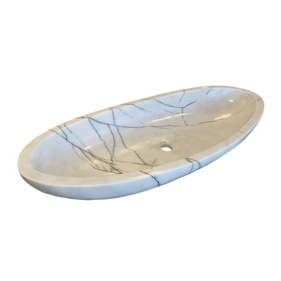 Vasque en marbre Delhi Lila polie